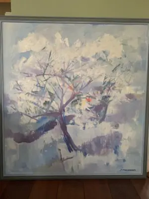 Jan Tullemans - Boom in voorjaarskleuren kopen? Bied vanaf 300!