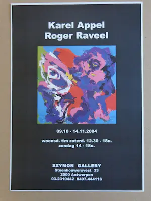 Panamarenko - LOT 3 ZELDZAME AFFICHES / PANAMARENKO + APPEL/RAVEEL + ALECHINSKY / 42x30cm kopen? Bied vanaf 1!