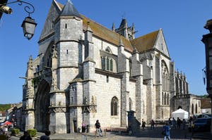 Bernard Klene - Notre Dame de Moret-sur-Loing - houtsnede kopen? Bied vanaf 30!