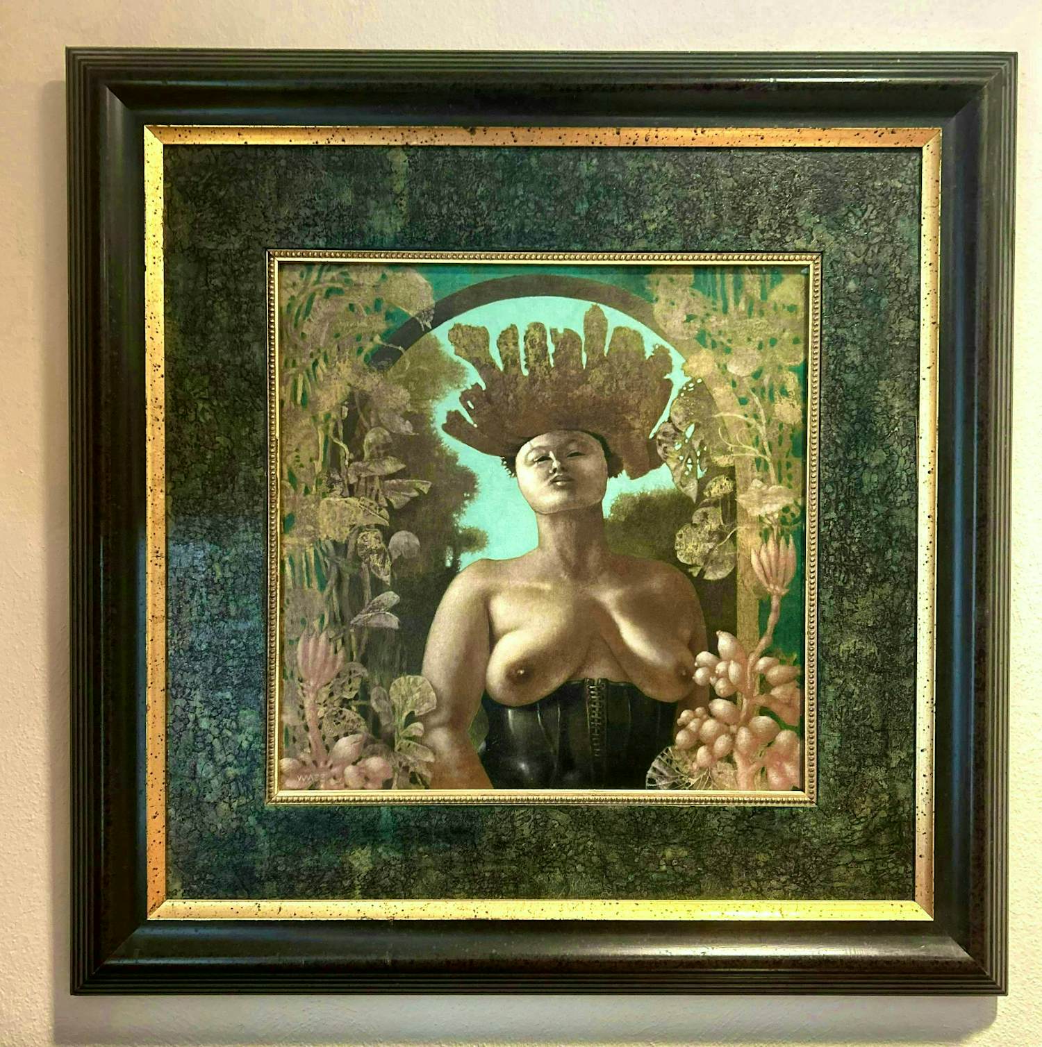 Wout Muller - Pomona met masker verkocht voor € 4000!