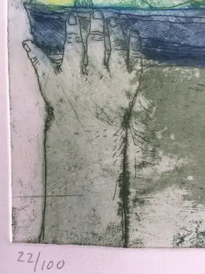 Karin Campfens - Vrouw met fruitmand kopen? Bied vanaf 34!