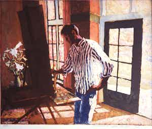 Marcel Schellekens - Kleurenets, Schilderen verkocht voor € 50!