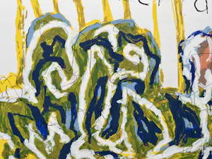 Ronald Ruseler - handgesigneerde kleurenzeefdruk | 'Eilanden' | 2000 kopen? Bied vanaf 10!