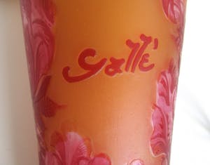 Emile Galle - 'Tip' vaas kopen? Bied vanaf 1!