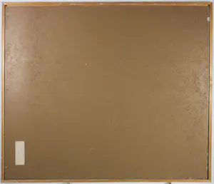 Harmen Klaas Post - Olieverf op paneel, Landschap met wiel - Ingelijst kopen? Bied vanaf 150!