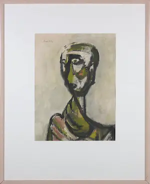 Aart Roos - Gouache op papier, Zonder titel kaufen? Bieten Sie von 50!