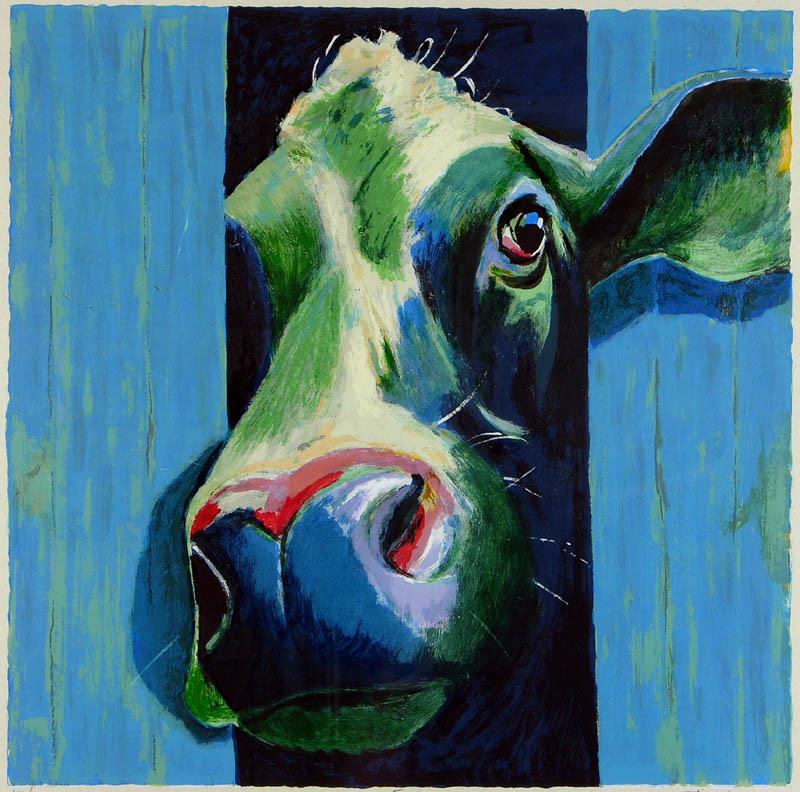 Theo Onnes - Kleurenzeefdruk EVA Handgesigneerd kopen? Bied vanaf 100!