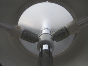 Hillebrand Leuchten - Zwarte paddenstoel tafellamp. kopen? Bied vanaf 150!