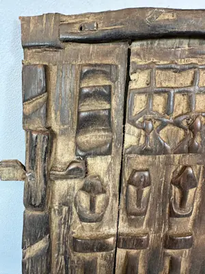 Dogon - 230947 - African Granary Door storage - Dogon - Mali. kopen? Bied vanaf 95!