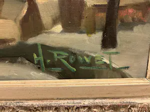 Henri Rowet - Winter in Vlaanderen kopen? Bied vanaf 150!