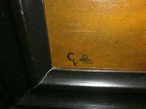 Niet of onleesbaar gesigneerd - fraai oud olieverf schilderij gerestaureerd kopen? Bied vanaf 10!