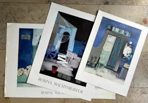 Rosina Wachtmeister - Lot van 3 affiches - Gesigneerd in de druk - 1988 - Verkerke Gallery kaufen? Bieten Sie von 1!