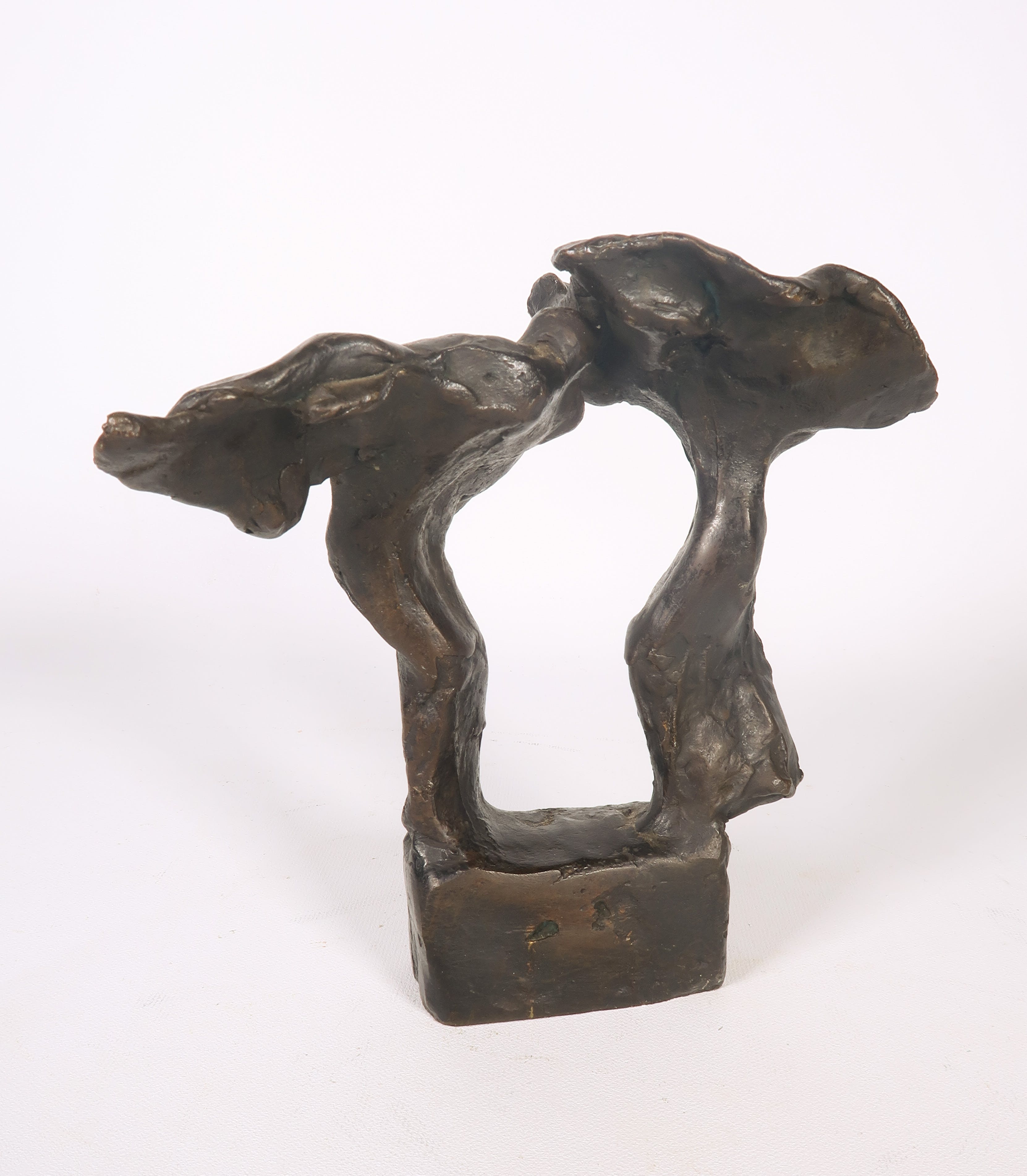 Eric Claus - Bronzen sculptuur, Dansende voorstelling verkocht voor € 350!