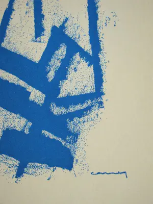 Georges Jules Henri Carrey - Composition abstrait - 1953 - Originele lithografie kopen? Bied vanaf 70!
