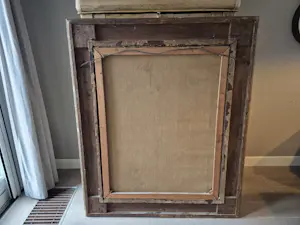 Jan Korthals - olie op doek - stadsaanzicht - gesigneerd l.o. kopen? Bied vanaf 1995!