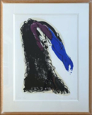 Lei Molin - Litho: 'Niké' - Ingelijst kopen? Bied vanaf 155!