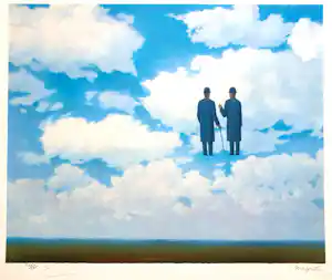 Rene Magritte - La reconnaissance infinie verkocht voor € 440!