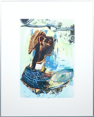 Ella Joosten - Zeefdruk, Cleopatra - Ingelijst kopen? Bied vanaf 1!