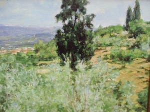 Anneke Boot - Zuid-Europees landschap kopen? Bied vanaf 150!