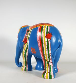 Corneille - Acryl op polyester, Elephant Parade kopen? Bied vanaf 500!