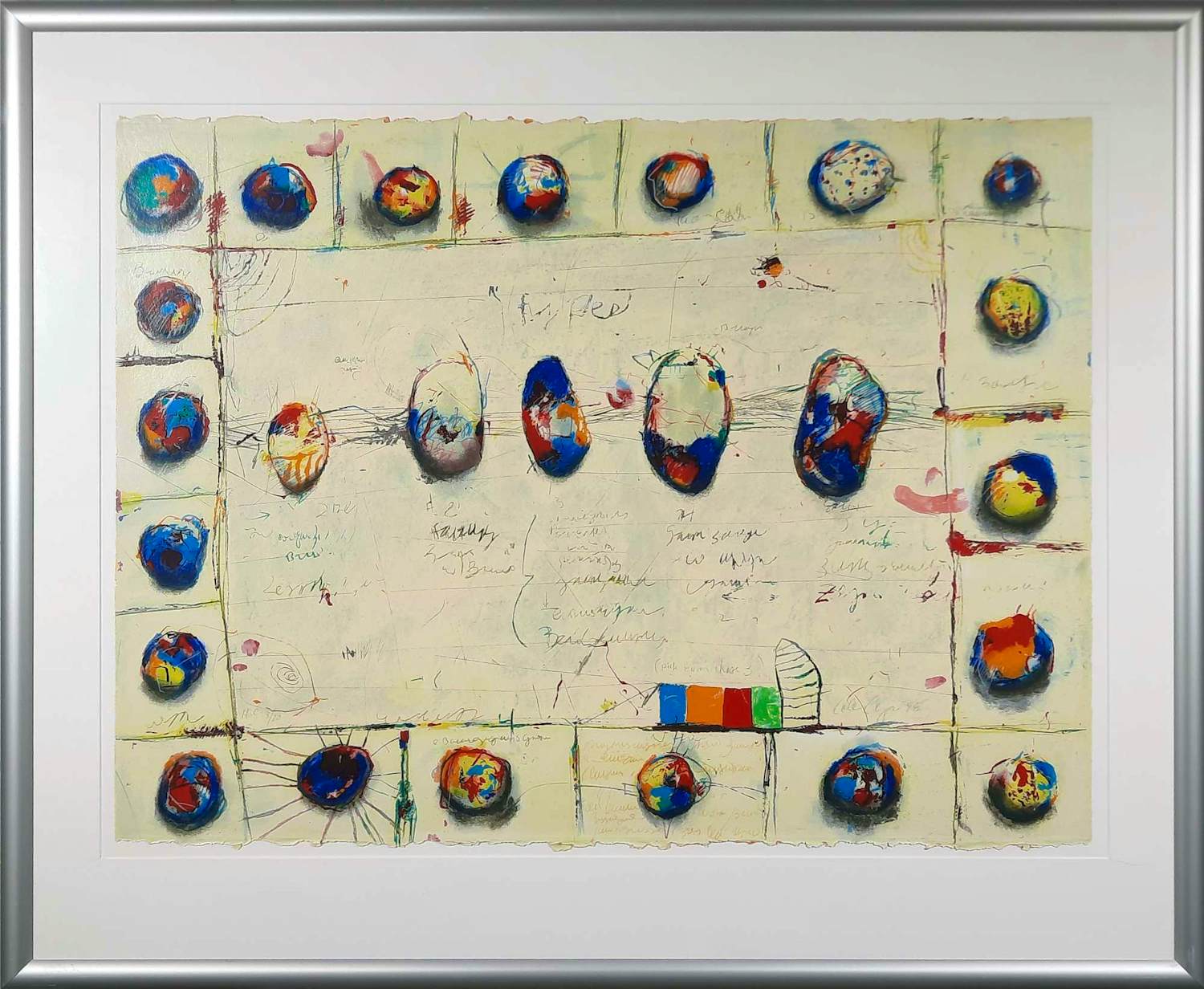 Cole Morgan - Zeefdruk - Seals II - HC8/20 - INGELIJST - 1998 - 25817 kopen? Bied vanaf 185!