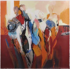 Peter Meijer - Zeefdruk, Afscheid - Ingelijst kopen? Bied vanaf 1!