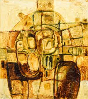 Jack Harden - Abstract verkocht voor € 50!