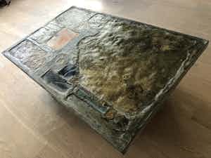 Paul Kingma - Paul Kingma salontafel rechthoekig 120x75 verkocht voor € 500!