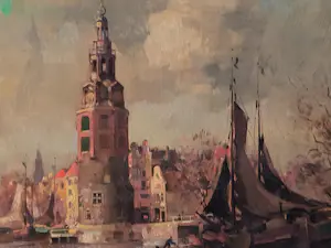 Jan Simon Knikker - Montelbaanstoren Amsterdam kopen? Bied vanaf 275!