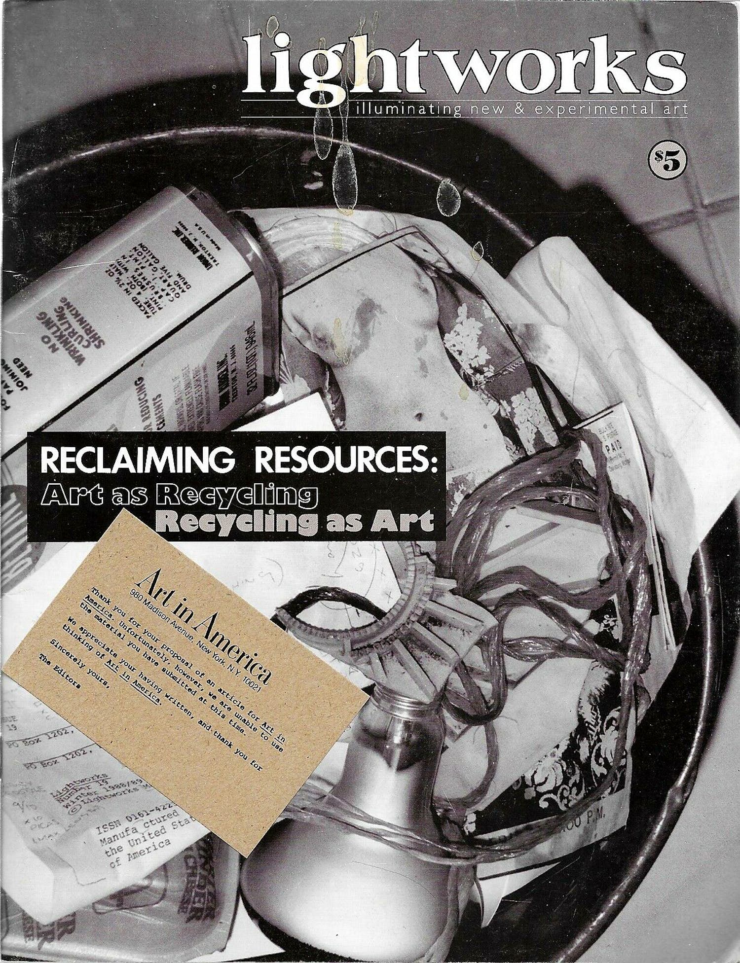 Niet of onleesbaar gesigneerd - Lightworks magazine: Reclaiming Resources kopen? Bied vanaf 1!