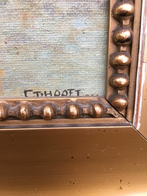 Cornelis Gerardus 't Hooft - Landschap kopen? Bied vanaf 100!