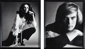 Paul Huf - Lot van twee foto's, Portretten van Ard Schenk en Sigrid Koetse kopen? Bied vanaf 1!