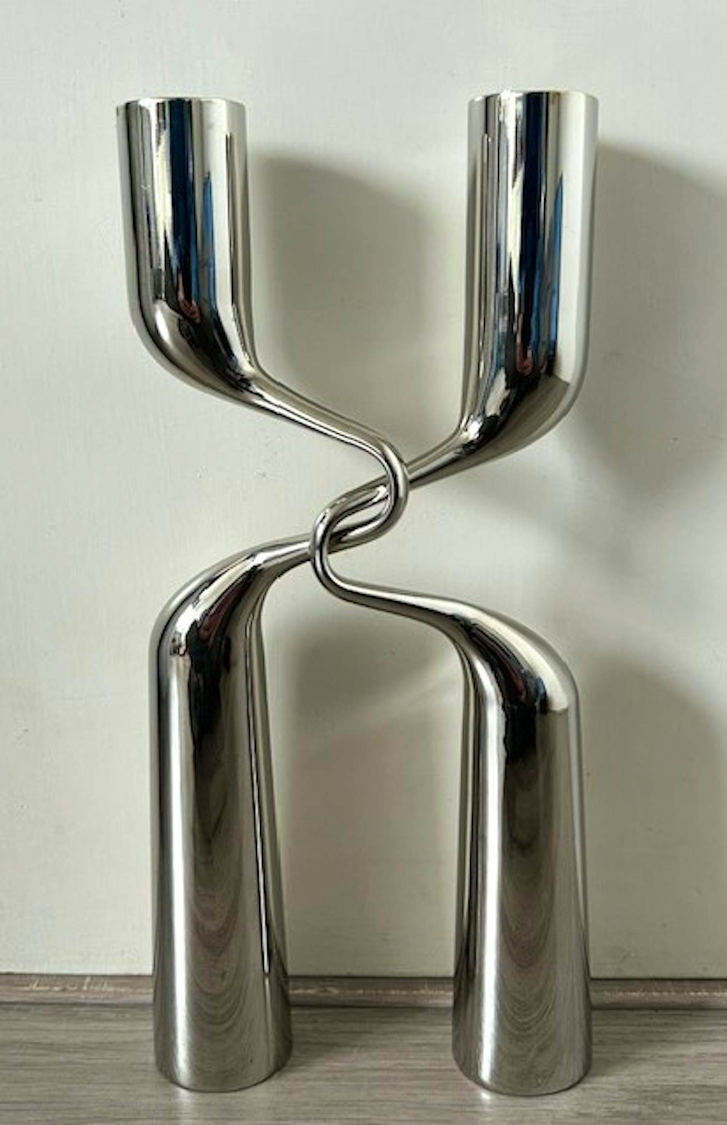 Mikaela Dörfel - Menu set Tango kandelaars rvs kopen? Bied vanaf 99!