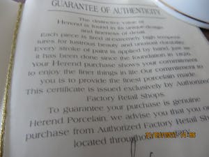 Porseleinfabriek Herend - BloemVaas kopen? Bied vanaf 1!