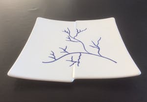 Niet of onleesbaar gesigneerd - Tatjana Liepe - schaal kopen? Bied vanaf 1!