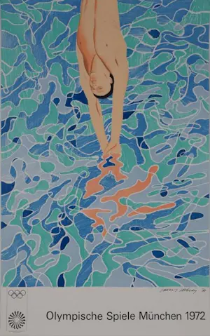 David Hockney - The Diver kopen? Bied vanaf 150!