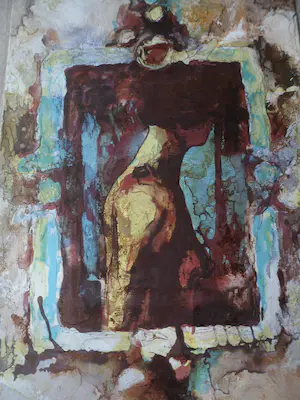 Hans Vanhorck - Zeefdruk, zonder titel kopen? Bied vanaf 35!