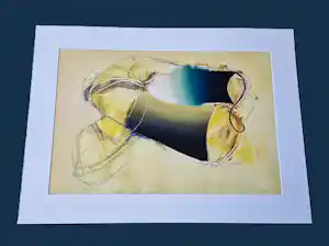 Buy Hans Vredegoor - zeer grote in 200 geschilderde gemengde techniek "Tubes" - gesigneerd? Bid from 81!