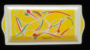 Luuk de Weert - Keramiek presenteerblad verkocht voor € 14!