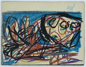 Karel Appel - Litho uit Rhapsodie de ma nuit - Ingelijst kopen? Bied vanaf 1!