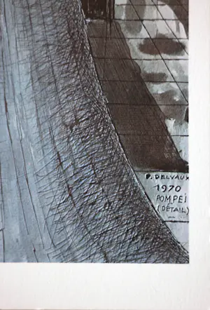 Paul Delvaux - "Pompei" (detail) kopen? Bied vanaf 235!