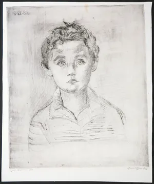 Hans van Efferen - Ets, Jim Stegeman kopen? Bied vanaf 1!