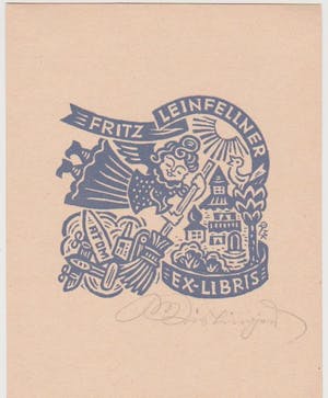 Hans Schulze - e.a: Lot van vijf handgesigneerde houtsnedes/linosnedes kopen? Bied vanaf 15!