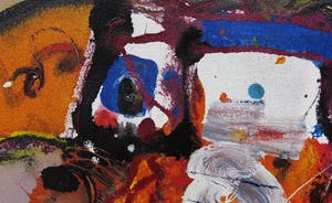 Jan te Wierik - Olieverf op doek, Z.T. Fabeldier - Ingelijst (Groot) kopen? Bied vanaf 1500!