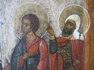 Niet of onleesbaar gesigneerd - Icoon 19e eeuws kopen? Bied vanaf 1!