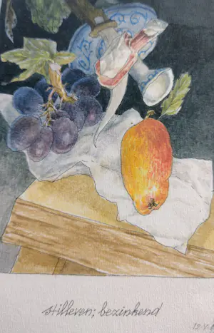 Peter Vos - stilleven; bezinkend kopen? Bied vanaf 125!