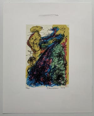 Henk Hesselius - kleurenzeefdruk | 'Experimenteel universum' | 1948-1997 kopen? Bied vanaf 35!