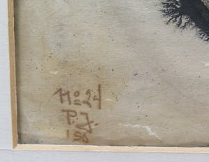 Piet Stenneberg - Zeldzaam vroeg abstract werk uit 1950 kopen? Bied vanaf 75!