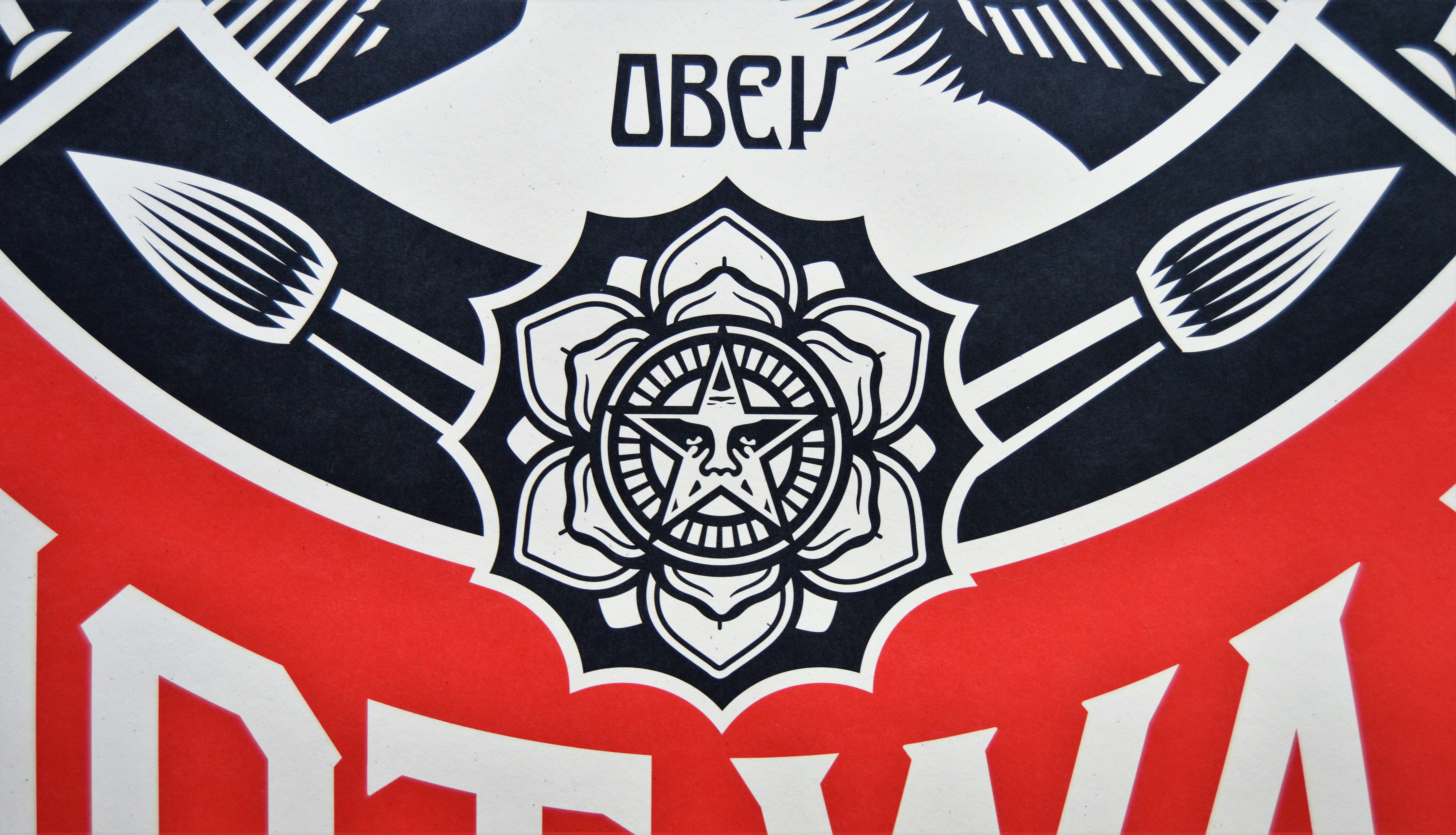 Shepard Fairey -  Litho - Make Art Not War - gesigneerd kopen? Bied vanaf 99!