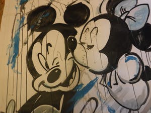 Eric-Jan Kremer - Mickey en Minnie Mouse verliefd kopen? Bied vanaf 500!